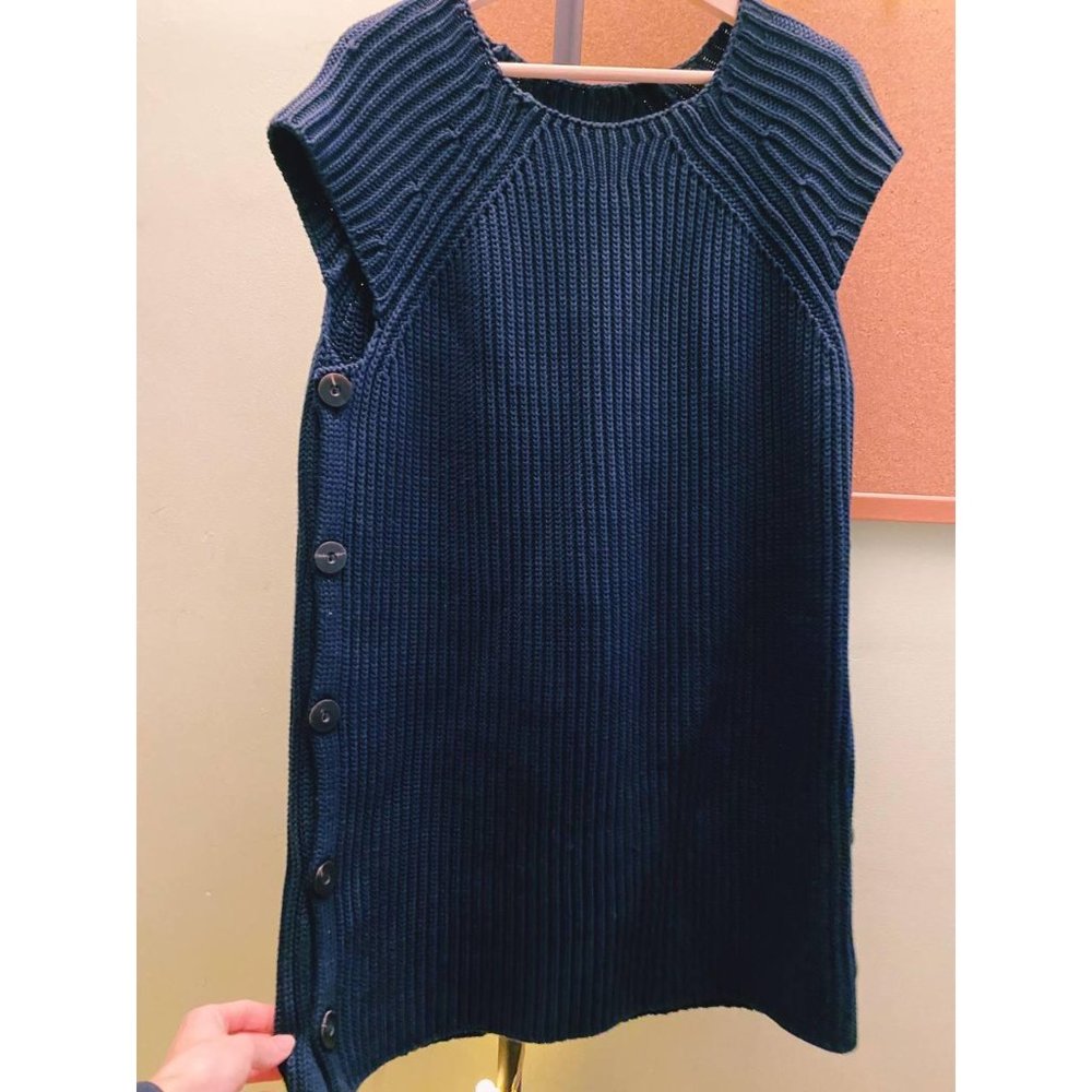 Rosetta Getty Sleeveless Knitted Dress / Long-line Vest. NWOT